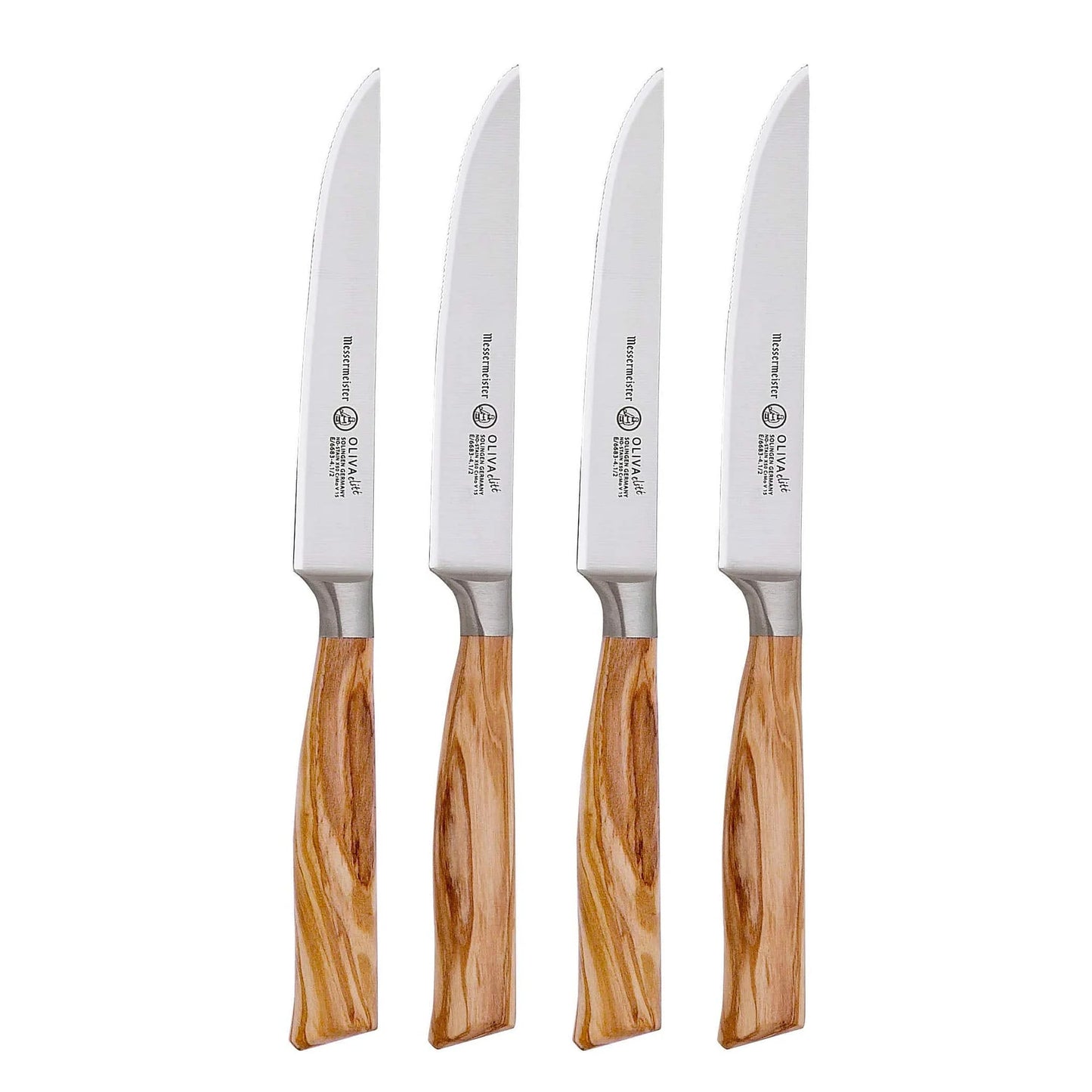 Oliva Elite Fine Edge Steak Knife Set - 4 Piece