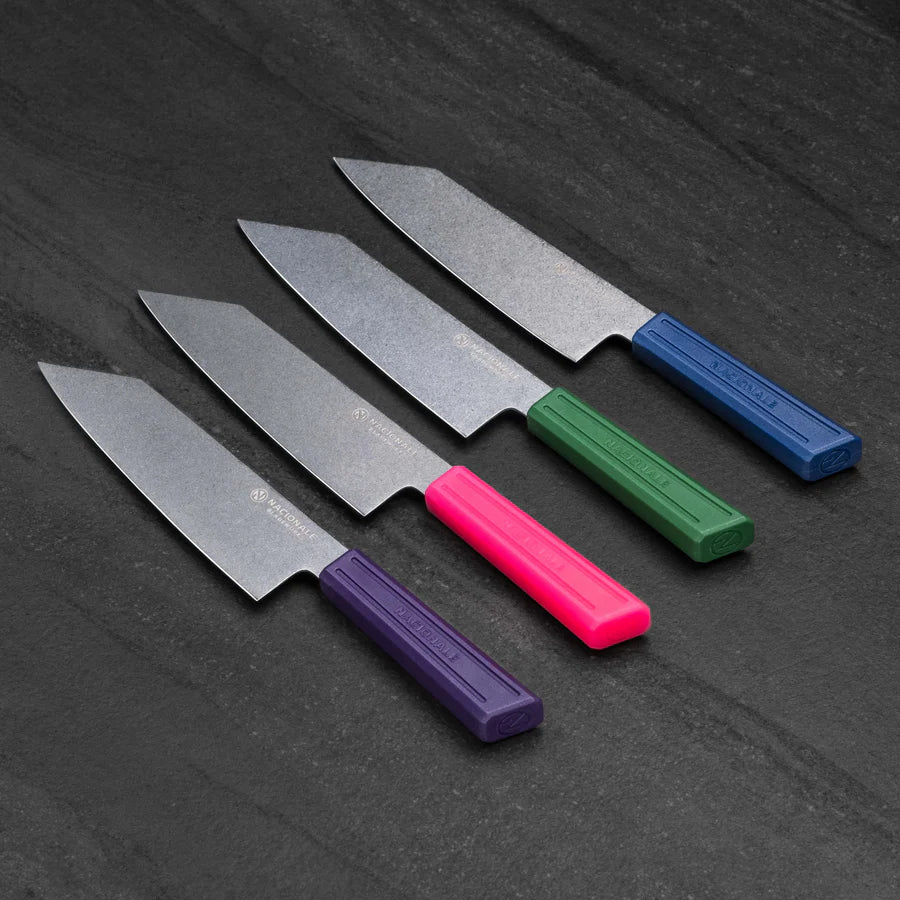 Nacionale Green Bunka. AUS8 Stainless. Skateboard Material Hanle MSGRN