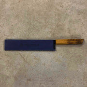 NACIONALE BLADEWORKS 215mm Magnetic Knife Guard. Denim Blue PU (large)