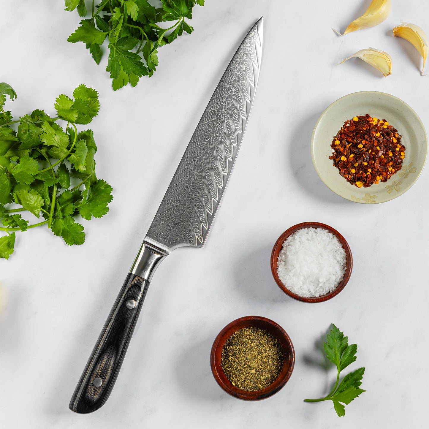 Pro Series Round-Tip Kullens Slicer - 12" (Copy) Avanta Damascus Starter Set - 3 Piece