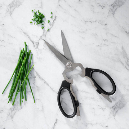 Kitchen Scissors 8" Take apart black handle