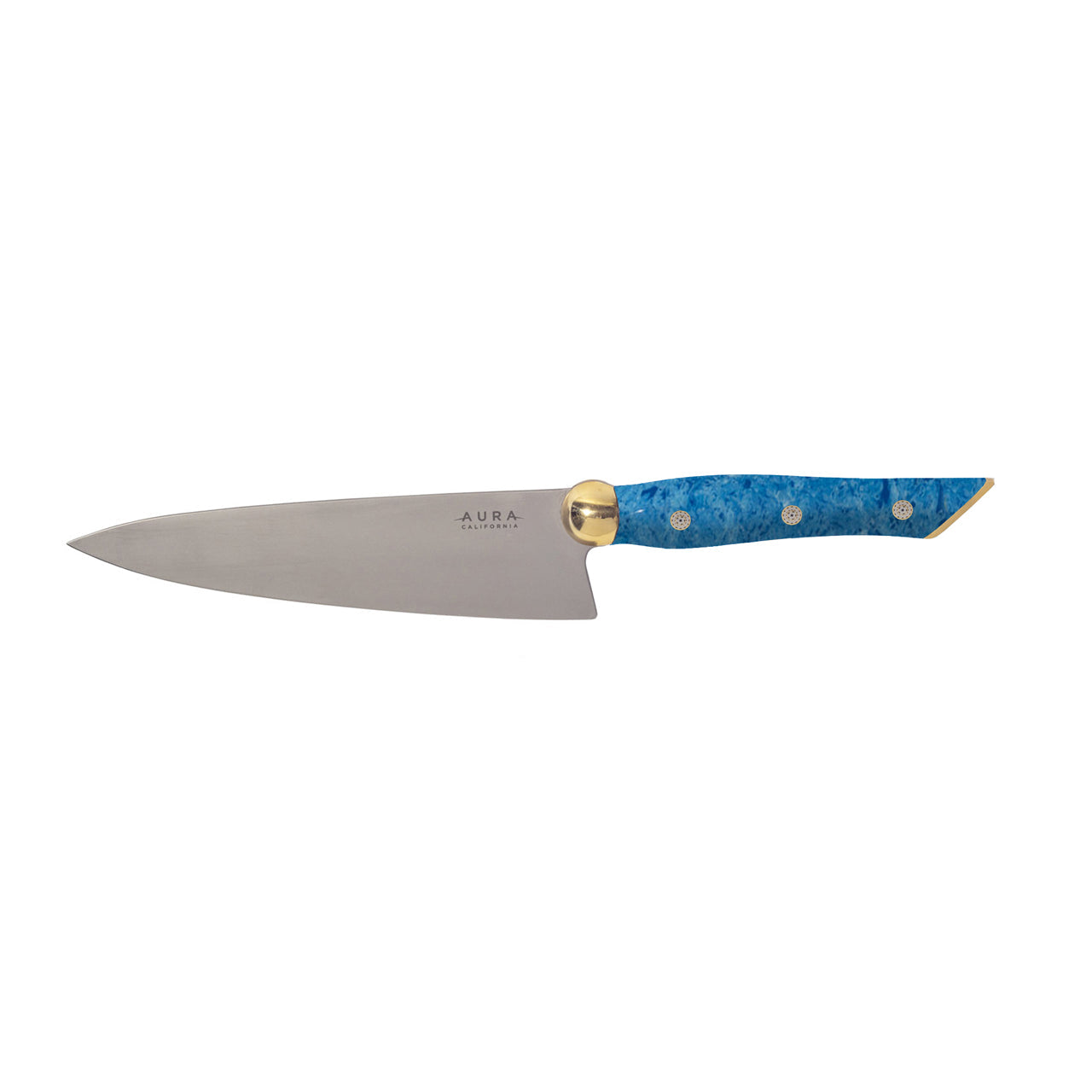 ALTA PACIFIC BLUE UTILITY KNIFE brass
