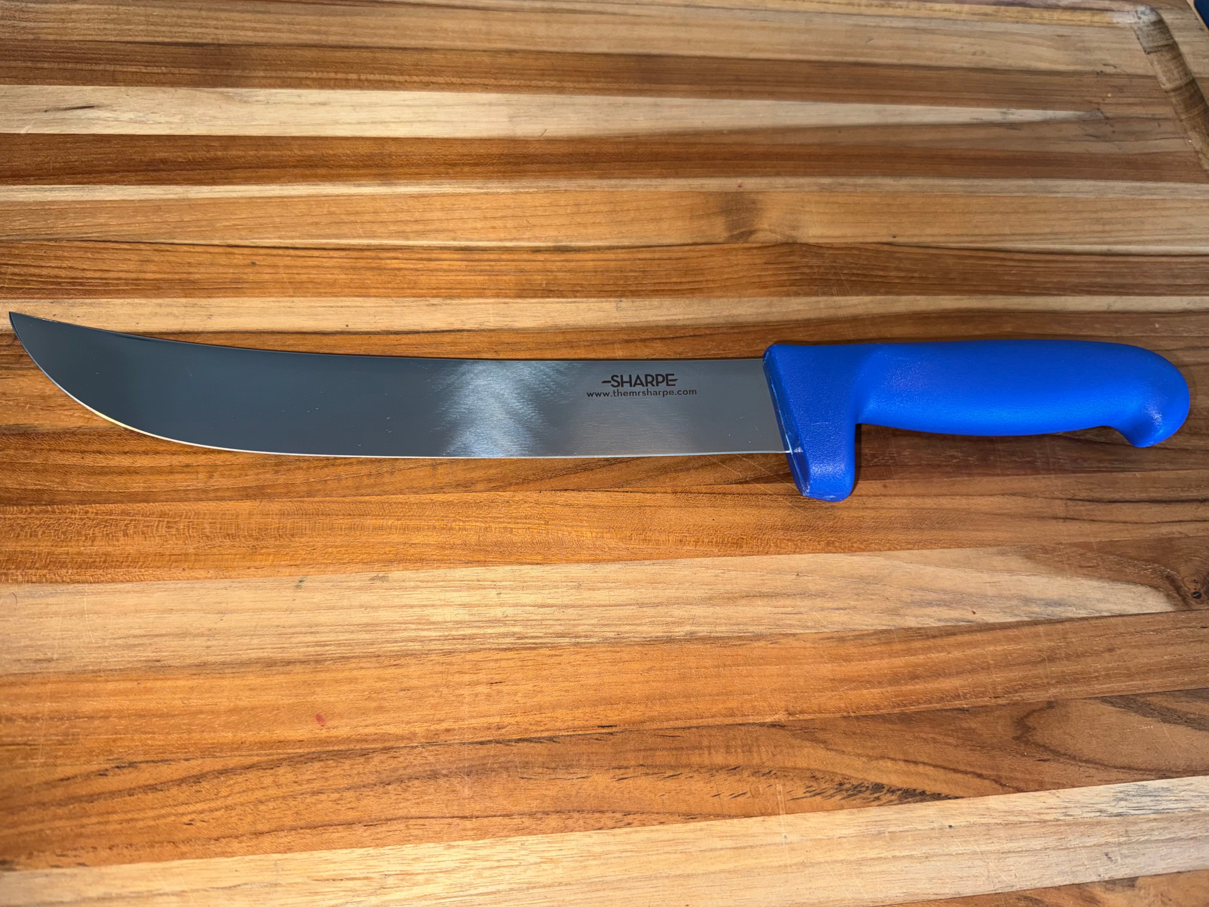 Mr. Sharpe 10" Blue Scimitar