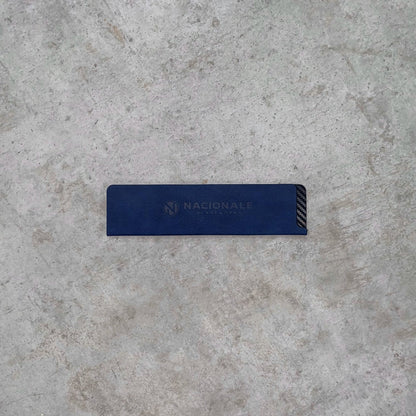 Nacionale 190mm Magnetic Knife Guard. Denim Blue (medium)