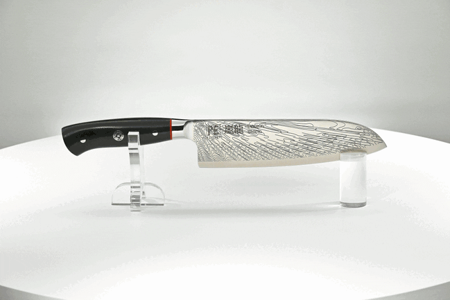 Dragon Storm Santoku 7"