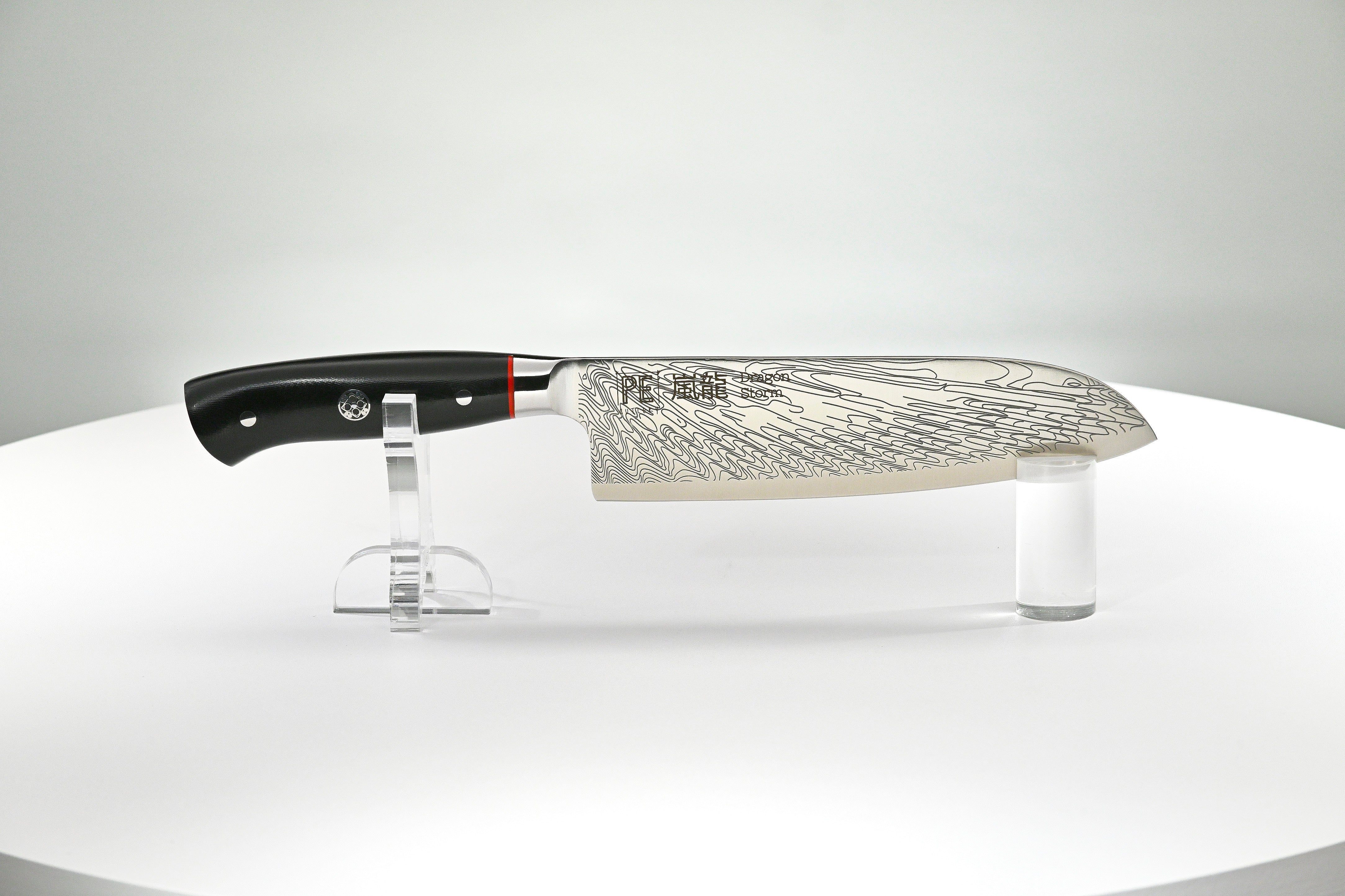 Dragon Storm Santoku 7"