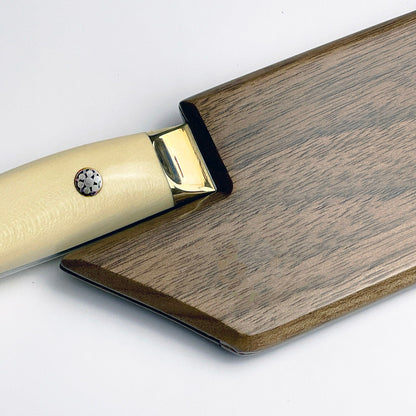CALAFIA CHEF KNIFE WALNUT SHEATH
