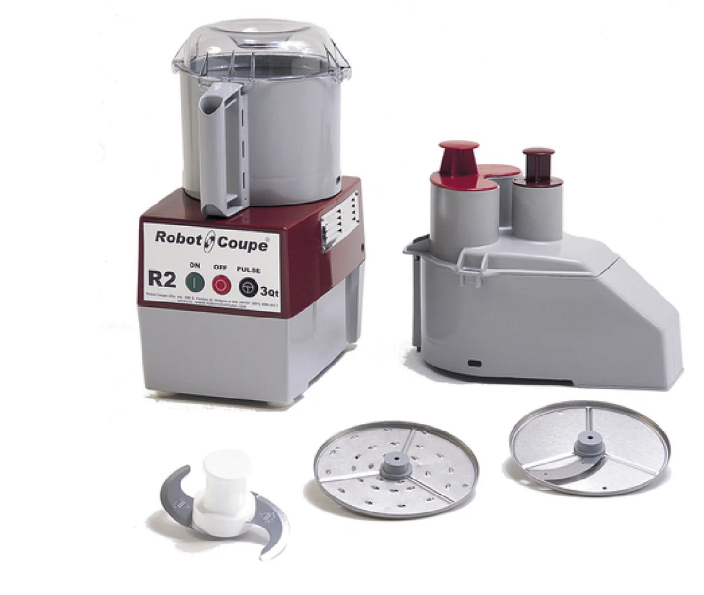 Robo-Coupe R2 Compatible White  Replacement Blade for Food Processing
