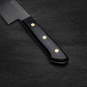 NACIONALE BLADEWORKS 3-piece Set. Full Tang Gyuto / Serrated / Petty. Black Pakk