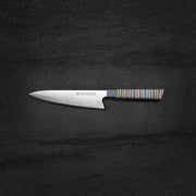 NACIONALE BLADEWORKS 165mm Petty Knife. San Mai 440C. Stabilized Skateboard Mate