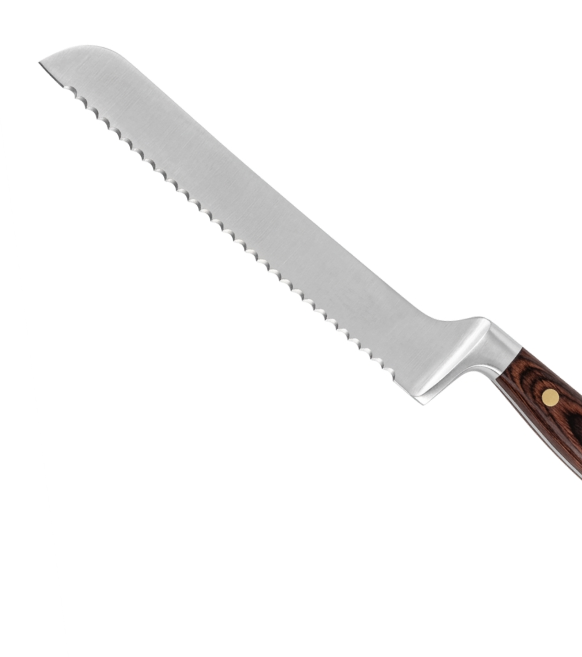Serrated Knife with Offset Handle